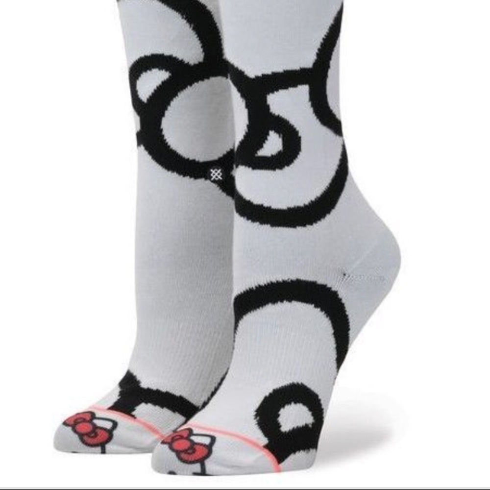 Hello Kitty Bows Graphic Crew Sock 😻🐈